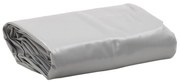 vidaXL Lona Ø 2,6 m 650 g/m² cinzento
