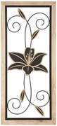 PAINEL FERRO E MADEIRA KOMAN -B- CM 26X2,5X60