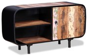 vidaXL Móvel de TV madeira recuperada 90x30x48 cm