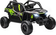 AIYAPLAY Carro Elétrico para Crianças 12V Kawasaki Teryx KRX 1000 com 2 Motores Faróis e USB 100x64x56 cm Preto | Aosom Portugal