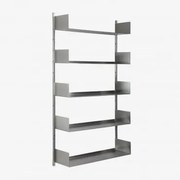 Estante De Parede ↔︎70 Cm Em Aço Inoxidável Nolvia Aço - Sklum