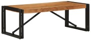 vidaXL Mesa de centro 100x50x35 cm madeira de acácia maciça