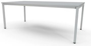 Mesas de Reuniões 2000x1000mm Alfa Cinza / Cinza