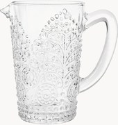 Jarros de vidro com relevo Garden, 1,35 L