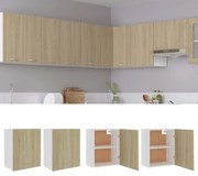 vidaXL Armários de parede “Lyon” 2 pcs carvalho sonoma