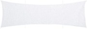 vidaXL Rede de camuflagem com saco de arrumação 706x140 cm branco