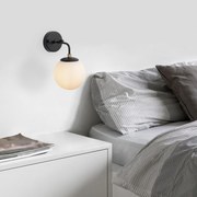 Aplique de Parede Horn – Preto – 15 x 21 x 27 cm