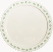 Pratos de jantar artesanais Folk, conjunto de 2