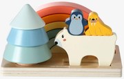 Trio de brinquedos de atividades em madeira FSC® madeira