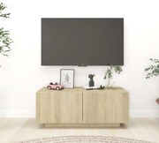 vidaXL Móvel p/ TV 100x35x40cm madeira processada carvalho sonoma