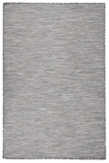 vidaXL Tapete de tecido plano p/ exterior 120x170 cm castanho e azul