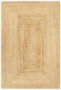 vidaXL Tapete artesanal em juta natural 120x180 cm