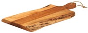 vidaXL Tábua de cortar 45x20x2 cm madeira de acácia maciça