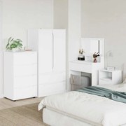 vidaXL Gabinetes de Armazenamento 2 pcs Branco 60 x 48 x 105 cm