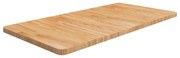vidaXL Bancada p/ WC 100x50x2,5 cm madeira tratada castanho-claro