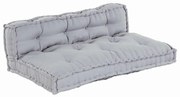 vidaXL Almofada de Sofá Pallet 2 pcs Cinzeto Poliéster