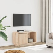 Móvel de TV 74x35x44 cm madeira de pinho maciça