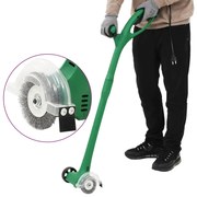 vidaXL Removedor de ervas elétrico 140 W verde