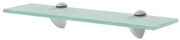 vidaXL Prateleira flutuante vidro 40x10 cm 8 mm