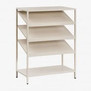 Sapateira De Aço Janine Tapioca Bege - Sklum