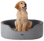 Cama para cães com almofada reversível | FEANDREA | 83 x 63 x 27 cm | cinzento | PGW32GG.