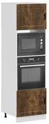 vidaXL Armários forno 2 pcs Porto derivados de madeira carvalho fumado