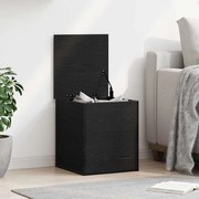 vidaXL Caixa de Armazenamento Carvalho preto 40 x 42 x 46 cm