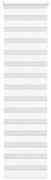 vidaXL Cortina de zebra 65x230 cm largura do tecido 60,9 cm poliéster