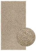 vidaXL Tapete ZIZUR bege 60x110 cm aspeto de juta interior e exterior