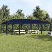 vidaXL Tenda de Festa Azul 800 x 400 x 266 cm Polietileno e Aço