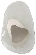 LÂMPADA DE PAREDE PRATA OCEANO CM 21X8X31