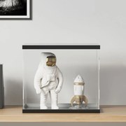 vidaXL Caixa expositora transparente 40x36x35 cm acrílico