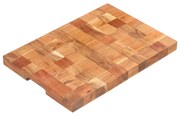 Tábua de cortar 50x34x3,8 cm madeira de acácia maciça