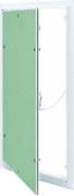 vidaXL Painel de Acesso Verde e Prata 35 x 55 cm Alumínio e Gesso