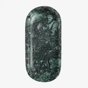 Bandeja Decorativa Em Pedra Natural Ceranova Mármore Verde Udaipur & ↔︎ 25 Cm - Sklum
