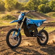 Mota cross para crianças Motocross Motors Venom – 6500W 3 modos de condução Azul