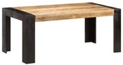 vidaXL Mesa de jantar 180x90x76 cm madeira de mangueira maciça