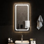 vidaXL Espelho de casa de banho com luzes LED 50x90 cm