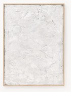 Impressão em tela pintada à mão com moldura de madeira Simple Living