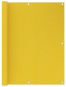 Tela de varanda 120x600 cm PEAD amarelo