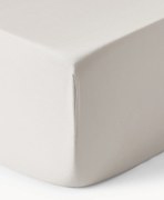 Lençol em cetim de algodão com elástico boxspring Comfort