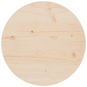 vidaXL Tampo de mesa pinho maciço Ø40x2,5 cm
