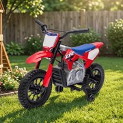 Mota eletrica bateria 12V para Crianças HONDA CFR450R Vermelha