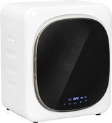 HOMCOM Máquina de Secar por Exaustão 4 kg 800W com Ecrã Tátil, Controlo de Tempo e Temperatura, Secagem Uniforme, Branco | Aosom Portugal