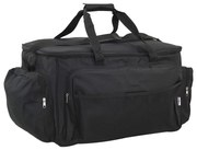 vidaXL Saco de pesca impermeável tecido oxford preto