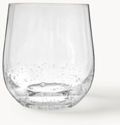 Copos artesanais com bolhas de ar decorativas Bubble, 4 uni.