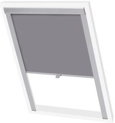 vidaXL Persianas de enrolar opacas cinzento P06/406