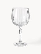 Copos de gin com estrutura em relevo America's Cocktail, conjunto de 4