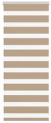 vidaXL Cortina de zebra 65x100 cm largura do tecido 60,9 cm poliéster