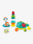 Conjunto de banho com 3 brinquedos, da INFANTINO multicolor